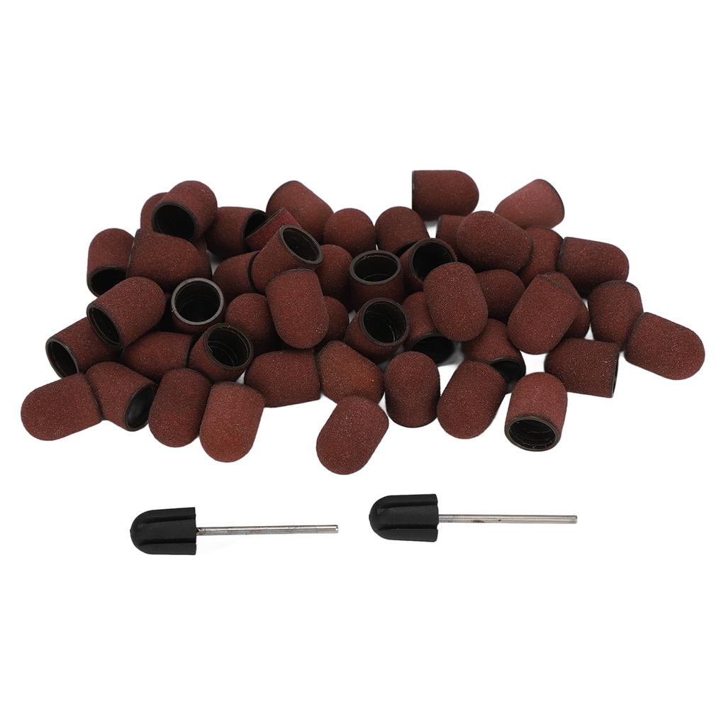 50 шт. шлифовальных насадок для ногтей, полировка, аккуратные, красивые, прочные, мелкозернистые шлифовальные ленты для ногтей