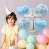 First Holy Communion Balloons 5 Pieces Pigeon Balloons First Communion Decor Novel Communion Party Decorations Creative