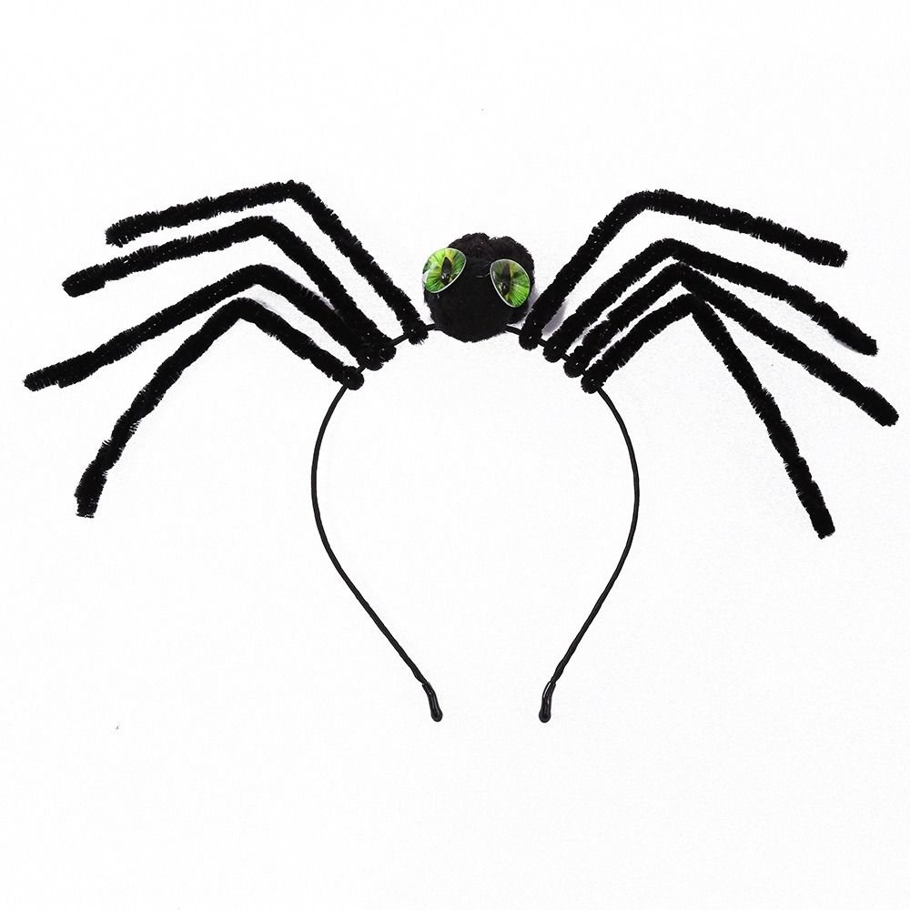 Long Leg Spider Halloween Headband Headwear Halloween Party Decorations  Photo Props