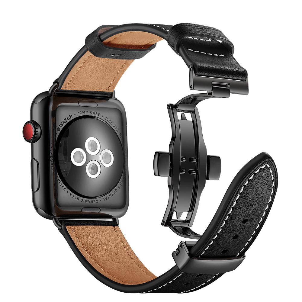 Γνήσιο δερμάτινο λουράκι για Apple λουράκι ρολογιού 45mm 41mm 44mm 40mm 42mm 38mm 44 correa βραχιόλι iWatch series 3 4 SE 6 7 λουράκι 45 mm