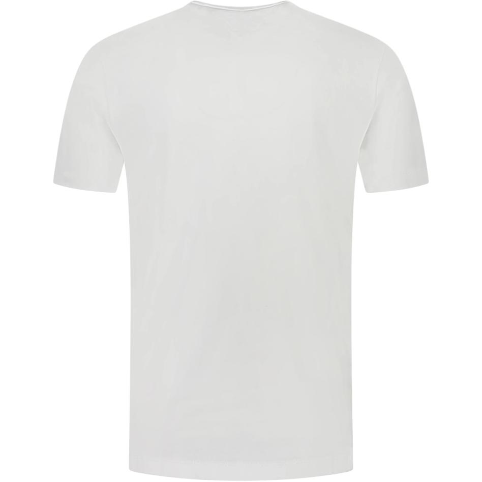 Tommy Hilfiger Logo Oversized Crew Neck Short Sleeve T-Shirt Men tops White MW0MW37508-YBR