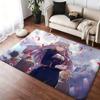 Mecha War Anime 86 E-EIGHTY-SIX Floor Mat Soft Thickened Absorbent Non-Slip Bedroom Living Room Door Mat Home Decor Flannel Rugs
