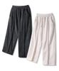 ALVINCLO [2Pack] Cozy Velour Pintuck Wide Pants 2-Piece Package
