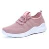 Shevalues Summer Casual Flats Shoes For Women Comfort Soft Bottom Sports Shoes Breathable Mesh Runing Shoes Lightweight Sneakers