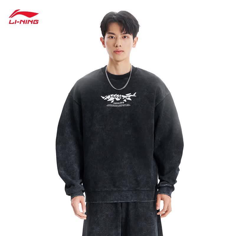 Li-Ning Unisex Crewneck Pullover Sweatshirt AWDW171