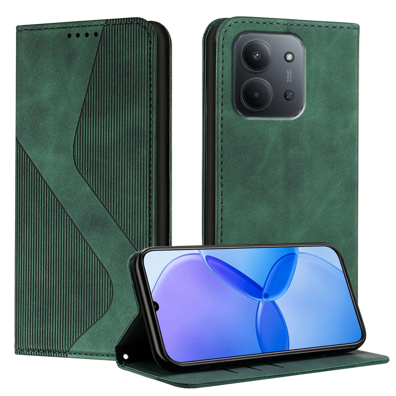 

Для Xiaomi Redmi 15C 5G (Європа) (173 мм)/Xiaomi Redmi 15C 4G (Європа) (173 мм) Чохол для телефону зі шкіряним покриттям, що відчувається як шкіра, гаманець-чохол з підставкою