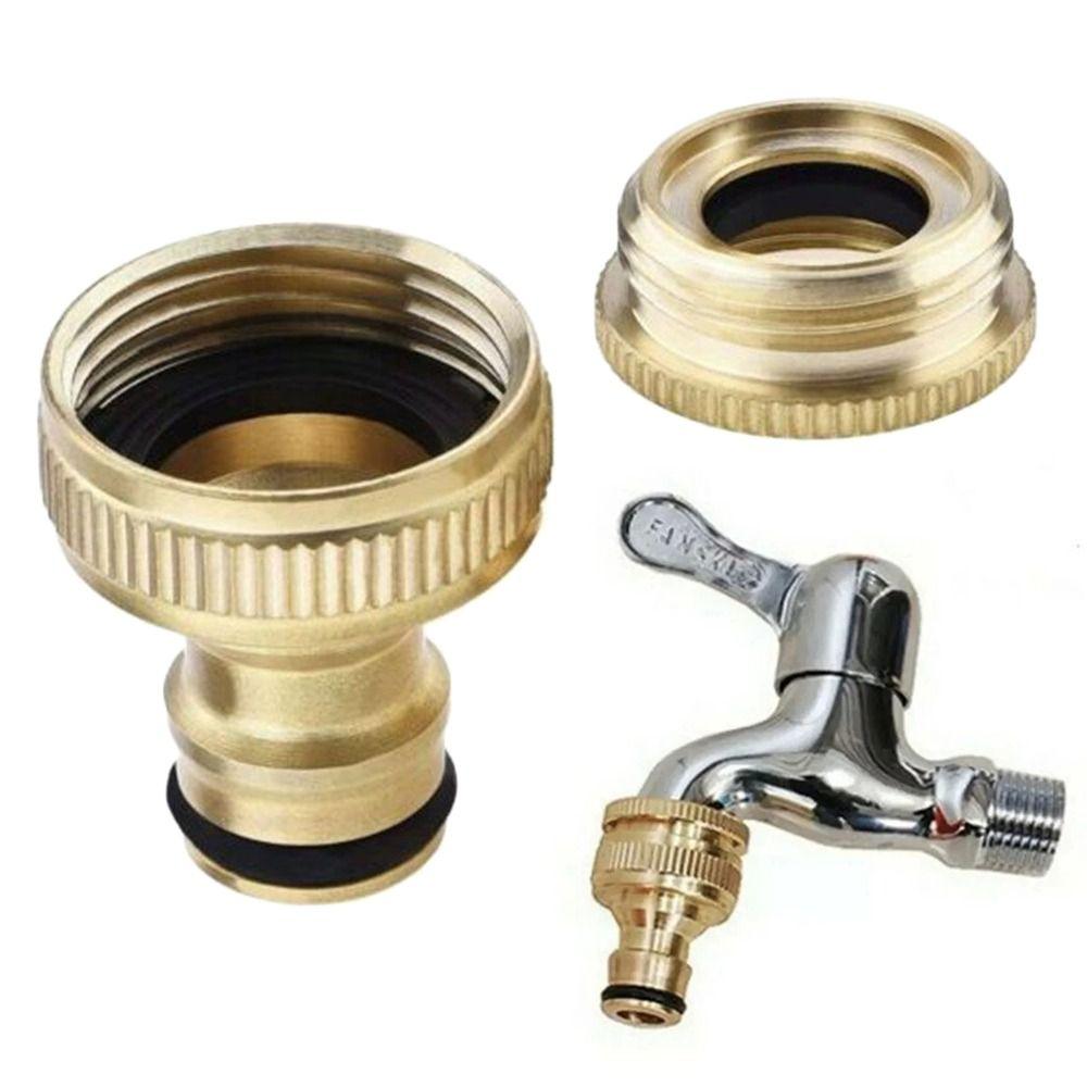 Universal Pressure Washer Hose Adaptor 3/4'' 1/2'' Threaded Faucet Hose Tap  Irrigation