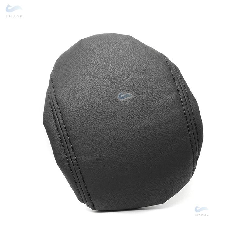 Black PU Leather with Sponge Armrest Cover For VW Golf 7 2014 2015 2016 2017 2018 Interior Center Control Armrest Box Cover Trim