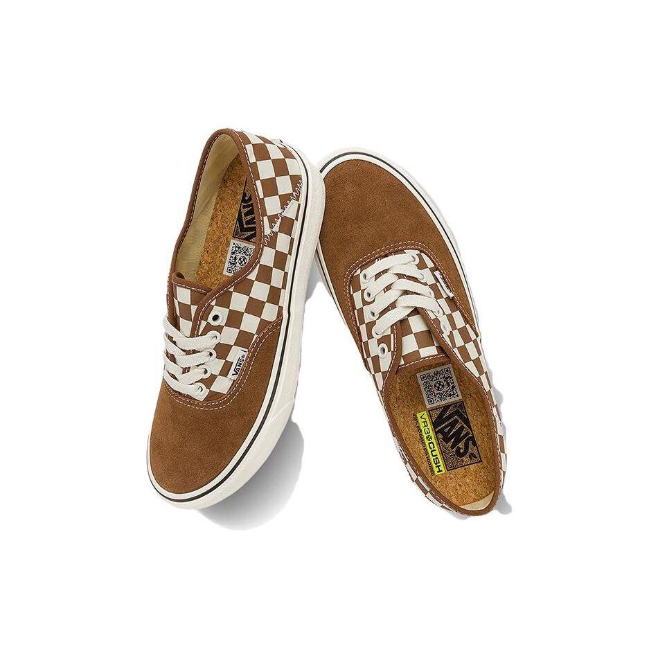 Vans Authentic VR3 SF Comfortable Shock Absorption Low-Top Skate Shoes Unisex Sneaker Brown White VN0A4BX5BS8
