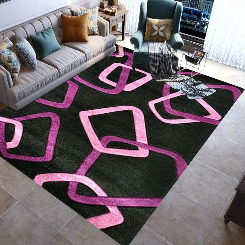 Geometric Modern Rugs Area Carpet Non-slip Floor Mat Door Family Bedroom Carpet Indoor Children's Play Throwing Yoga Mats