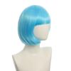 Heat Resistance Halloween Colored Wig Anime Cosplay Party Wig Short Straight Bob Hair  Men Women
