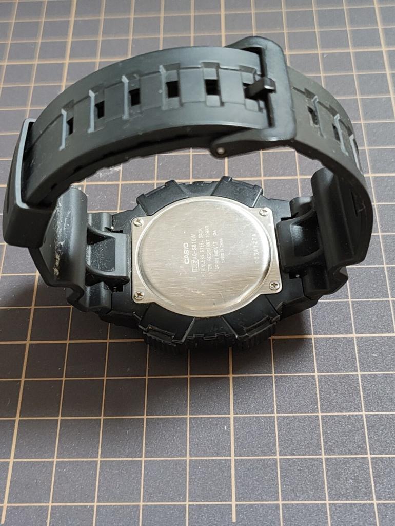 CASIO Black Tough Solar Watch Code AQ-S810W Men's