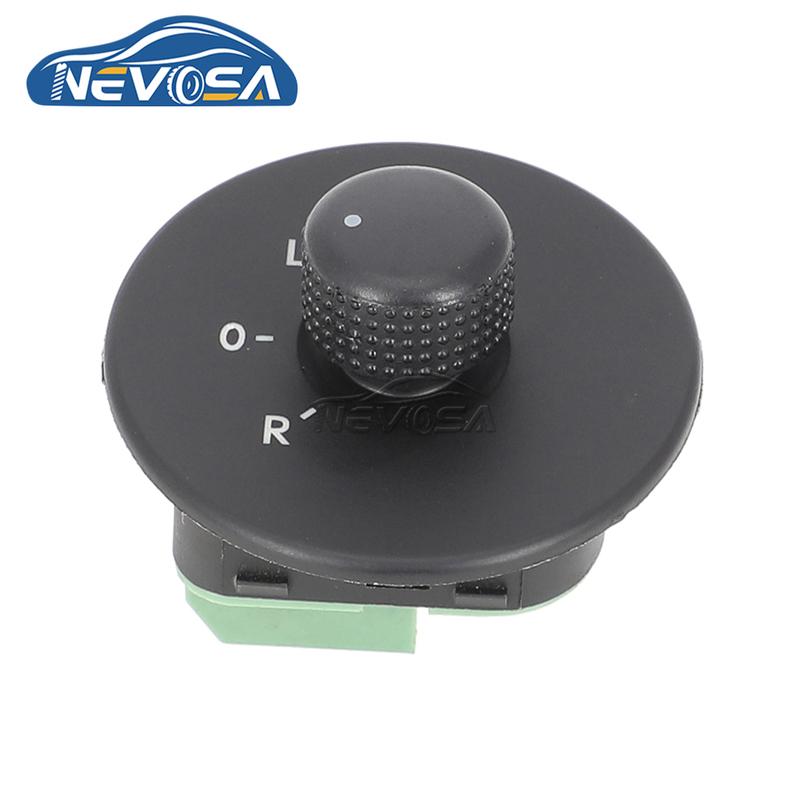 NEVOSA 6K1959565E For VW Volkswagen Polo Master Electric Driver Side View Mirror Switch Control Knob Rearview Button Auto Parts