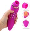 Vagina Stimulation Clitoris Nipple Sucker Vibrator Strong Suction Vibrating Dildo Adult Products Sex Toys For Woman Dual Head Sex Shop 2 In 1 Heating