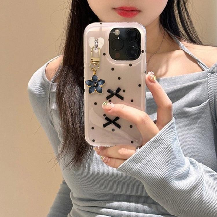 Eleganter Blumen-Taschenanhänger Zarter Schlüsselanhänger Geeignet für Trendbewusste Junge Frauen und Mode-Stil-Enthusiasten