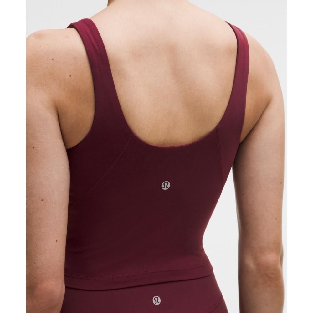 Lululemon Align  TAnk Top  Light Support  A B Cup Burgundy BAy