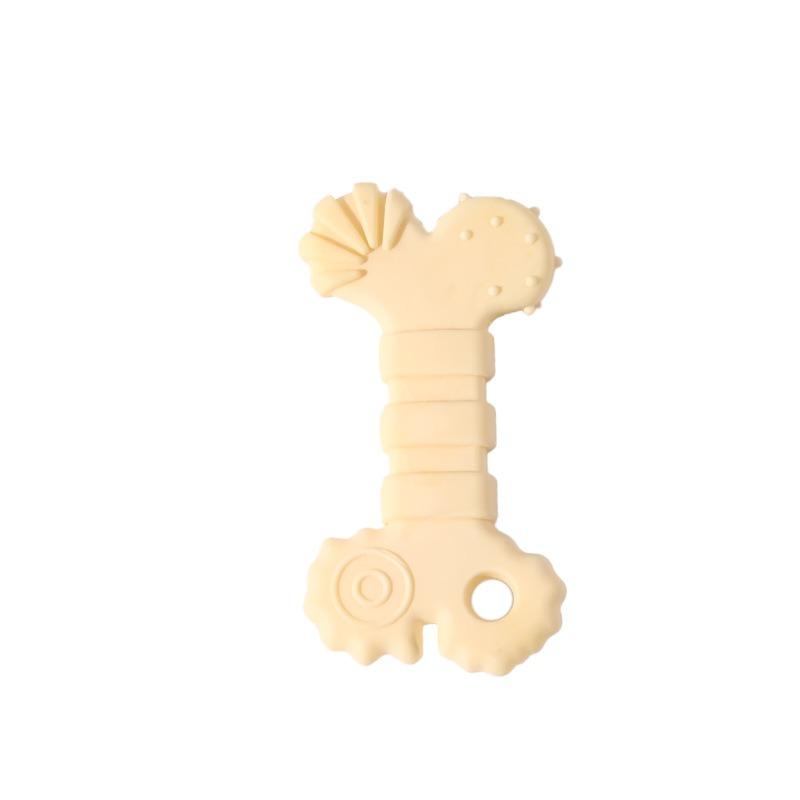 Durable Biscuit Shaped Tpr Dog Chew Toy For Teeth Cleaning