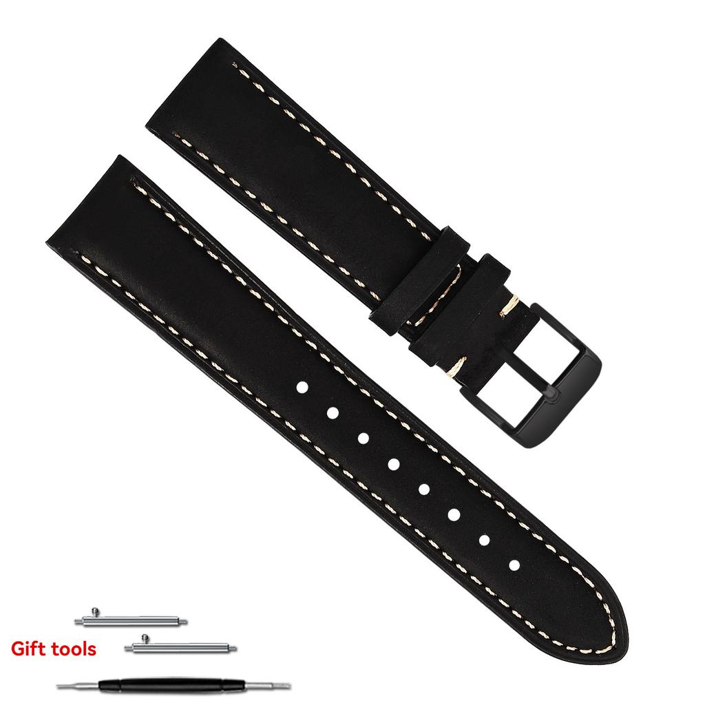 XL Extended Lenght 140+90mm Vintage Watch Strap 22mm 24mm for Panerai SElKO Casio Lengthening and Thickening Men's Watch Band