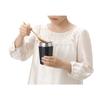 Tiger Vacuum Insulated Soup Jar, 380ml Capacity, Insulated Lunch Box, Wide Mouth, Round Bottom, Indigo Blue, MCL-B038-AI