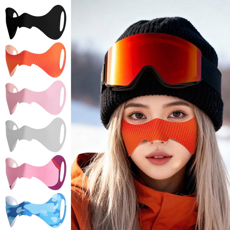 Winter Ski Anti Frost Nose Patch Warm Face Mask Outdoor Windproof Skiing Cycling Face Mask Windproof Cold Protection