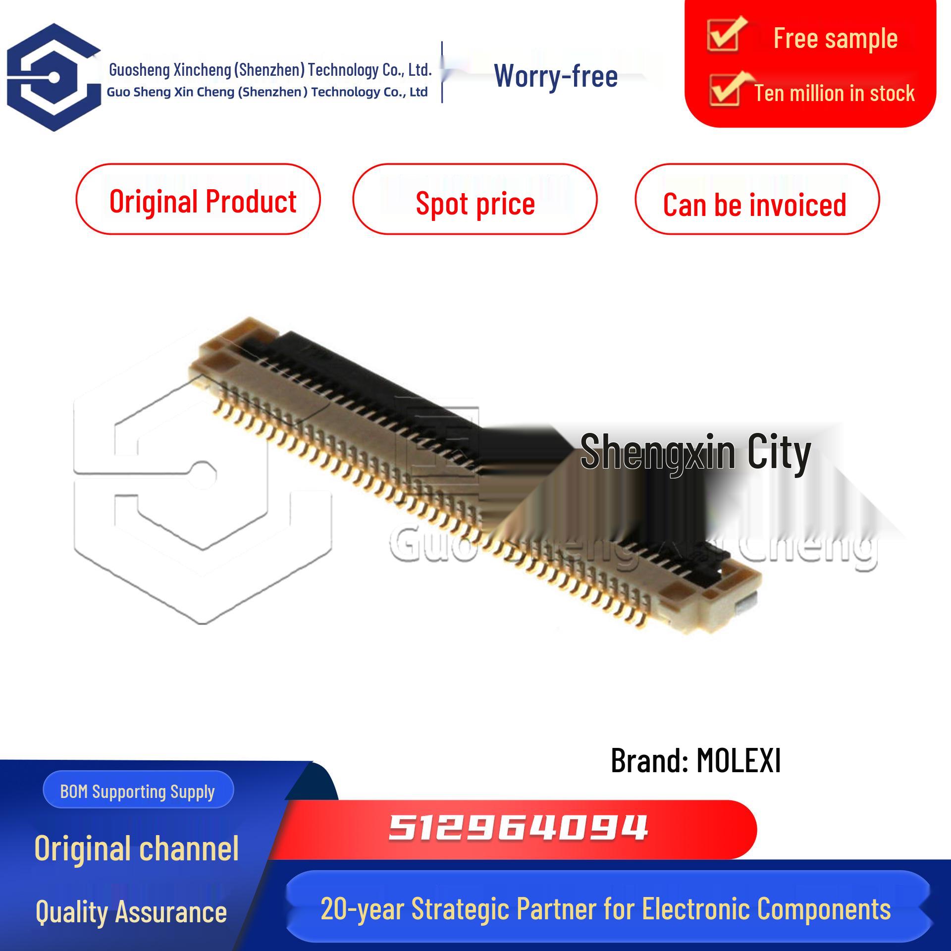 

51296-4094 Genuine 40-Pin 0.5mm Connector