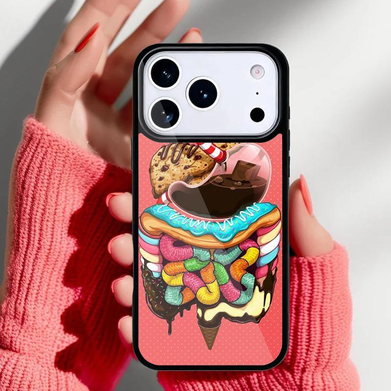 

Human Brain Art Phone Case for iPhone 17 16 15 14 13 Pro Max Back Cover for 12 11 Pro Coque iPhone 15 Plus