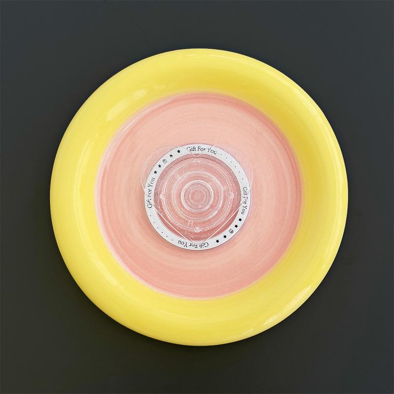 

Magnetic Sequin Glitter Mobile Phone Airbag Bracket Love Round Retractable Watching Drama Desktop Bracket Portable Creativity