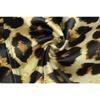 Women's Fashion Sexy Classic Leopard Print Chest PU Leather Short Spice Girl Dress