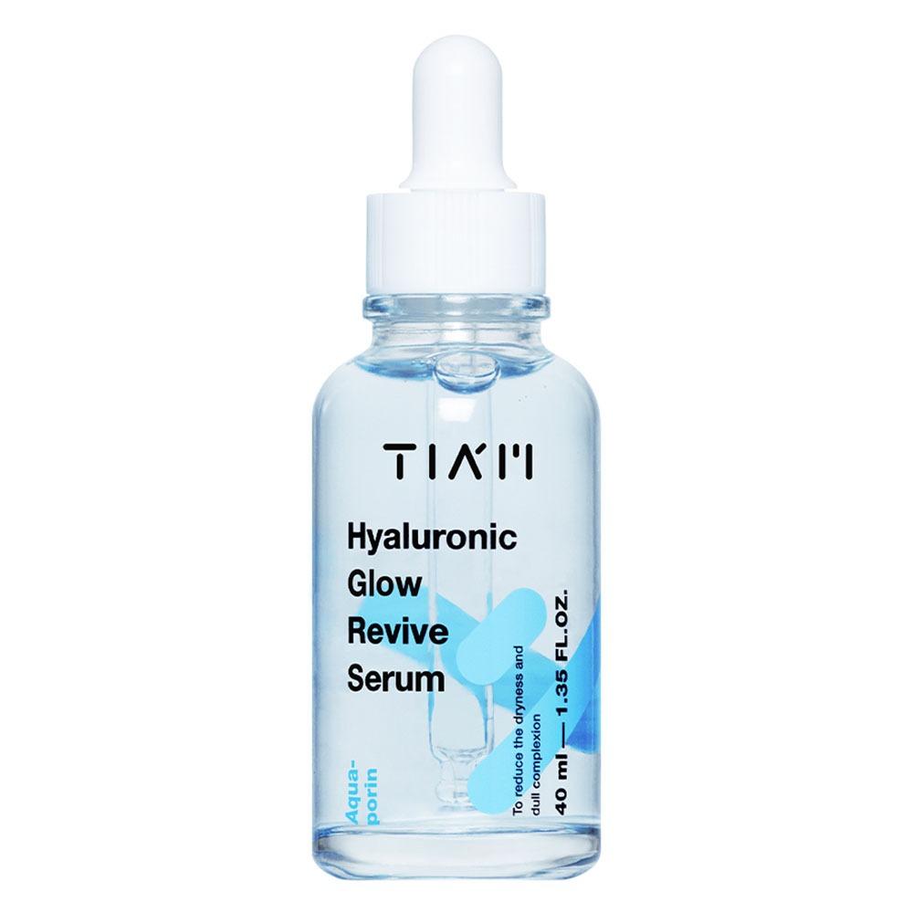 TIA M Hyaluronic Glow Revive Serum - Multi-Hyaluronic Acid & Vitamin Complex for Dewy Radiance, 40ml
