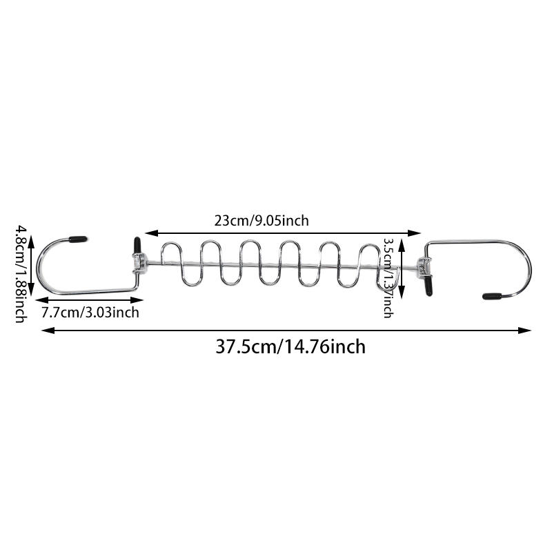 6-hole Clothes Hanger Organizer Space Saving Hanger Multi-function Folding Magic Hangers Drying Racks Scarf Clothes Storage NEW