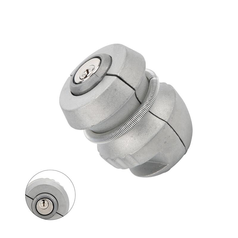Trailer Coupler Lock Metal Anti‑corrosion Spherical Safety Trailer Wheel Lock Anti‑Theft for Trailer Couplings