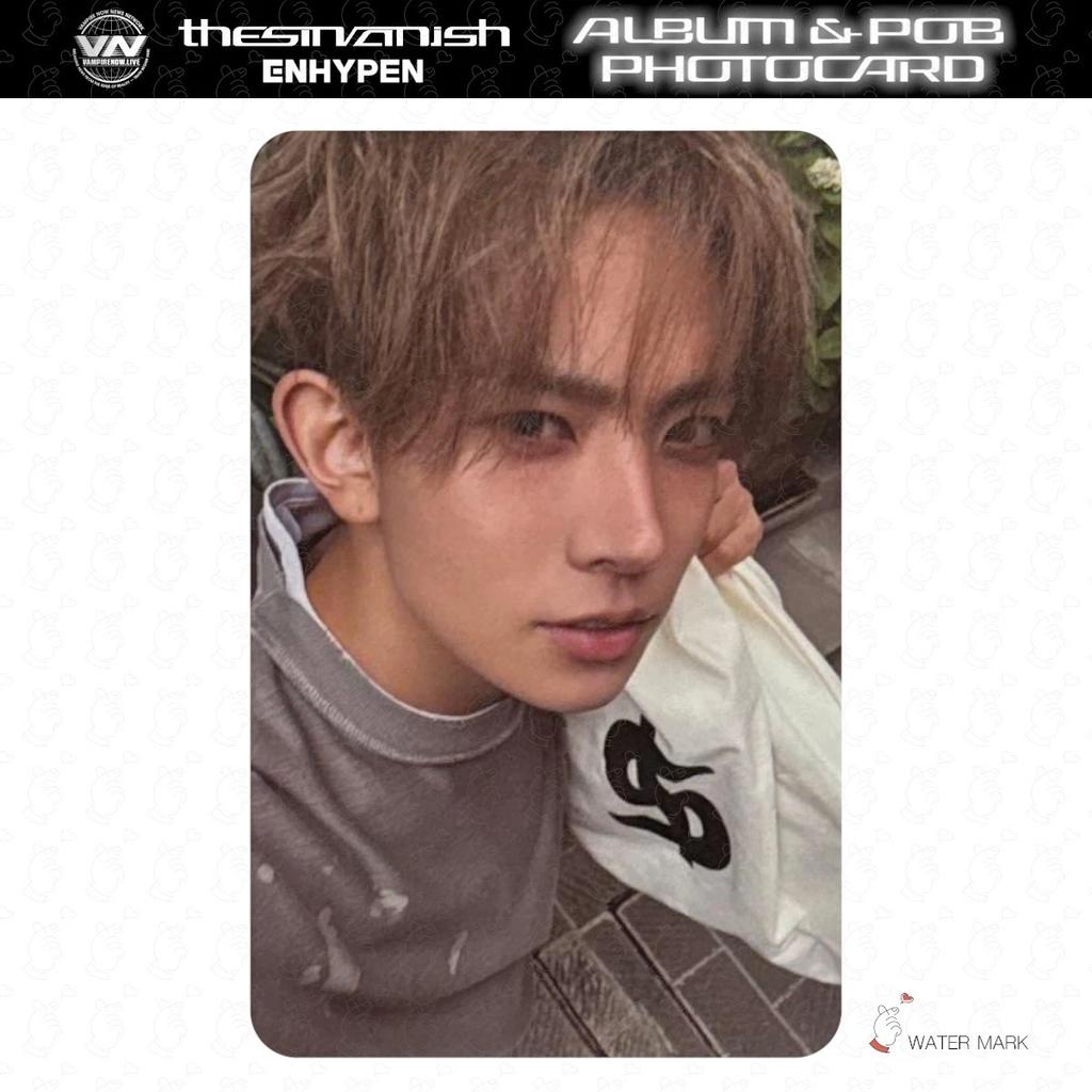 VORBESTELLUNG ENHYPEN THE SIN VANISH ALBUM Fotokarte Japan POB Glücksziehung OFFIZIELL FORBIDDEN AFTERLIGHT STORM FUGITIVES