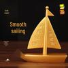 Brass Smooth Sailing Ship Ornament