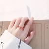 2026 Trendy Cute Sweet Red Strawberry Crystal Rings For Women Girls Korean Small Fresh Fruits Open Finger Ring Wedding Jewelry