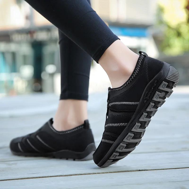 Fashion Comemore 2024 Women Shoes Mesh Breathable Sneakers Women Casual Shoes Fashion Ladies Shoe Slip-On Outdoor Falts Chaussures Femme