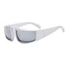 Fashion Sports Y2K Sunglasses Women Punk Goggle Brand Designer Sun Glasses Men Silver Shades UV400 Eyewear