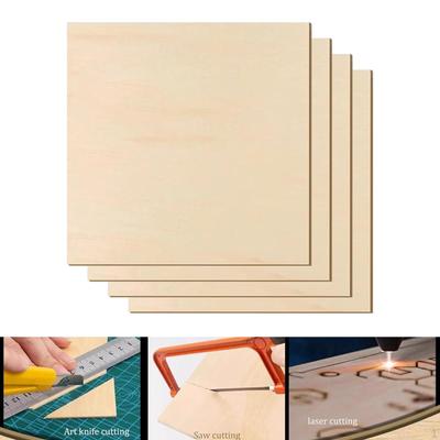 Board for Crafts, Multifunctional Plywood Board, Untreated Painting, Architectural Model Drawing