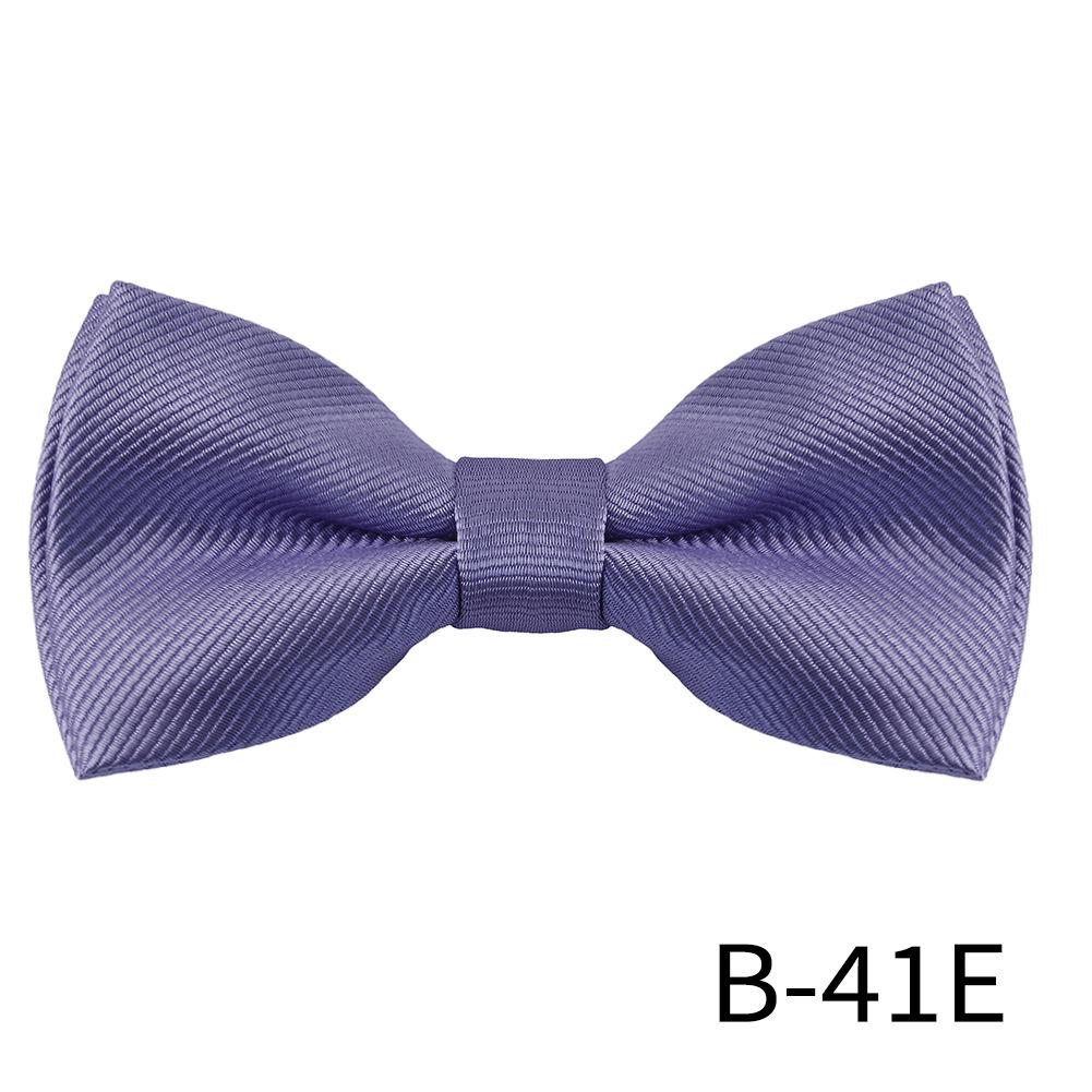 Black Striped Bow Tie for Men - Formal Wedding Wear or Groomsmen Gift