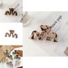 Korean Style Acetate Hair Clip Elegant Hollow Design For Women 8.8cm Size