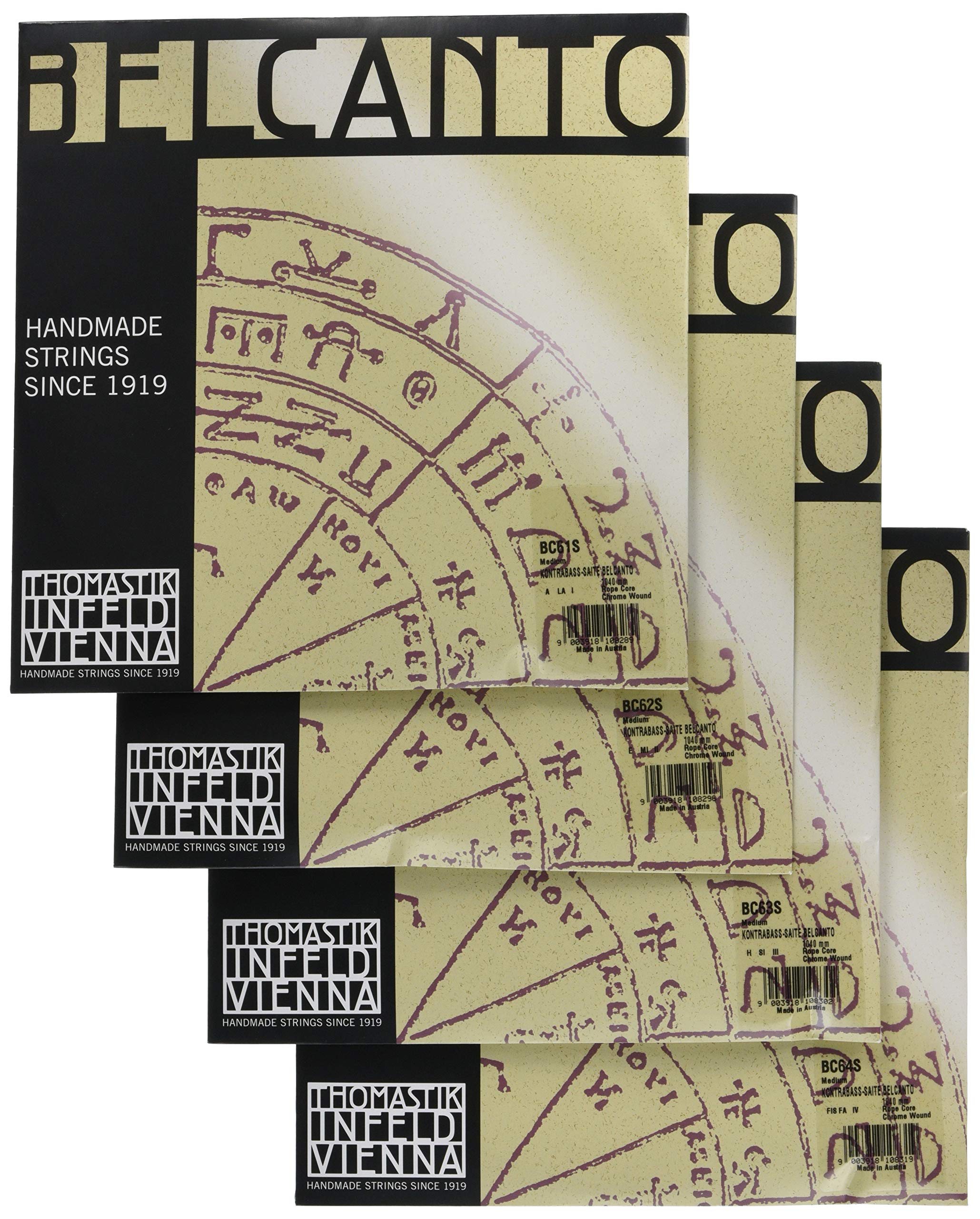 

THOMASTIK BELCANTO Bel Canto SOLO Набір струн для контрабаса 3/4