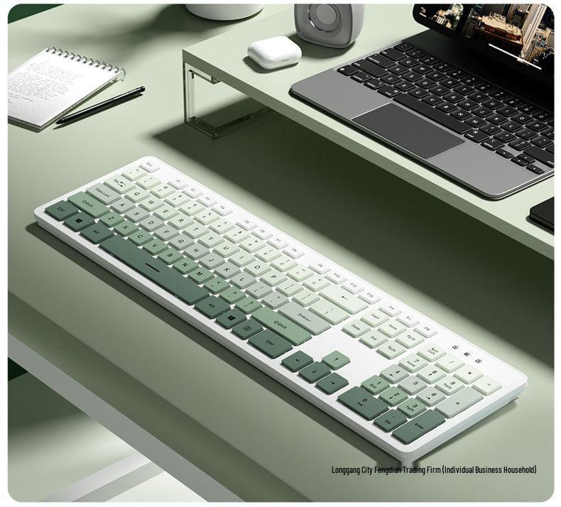 Wireless Esports Gaming Keyboard and Mouse Set - Silent for Desktop, Laptop, or Office Use