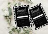 Darling Souvenir Black Birthday Invitation Card Printable Fill or Write In Blank Invites Party Supplies Pack Of 28 5 X 7