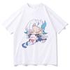 Genshin Impact Neuvillette T Shirt Fashion Unisex Harajuku Funny Kawaii TShirt Unisex High Quality Anime Casual Cotton Tees Shirts