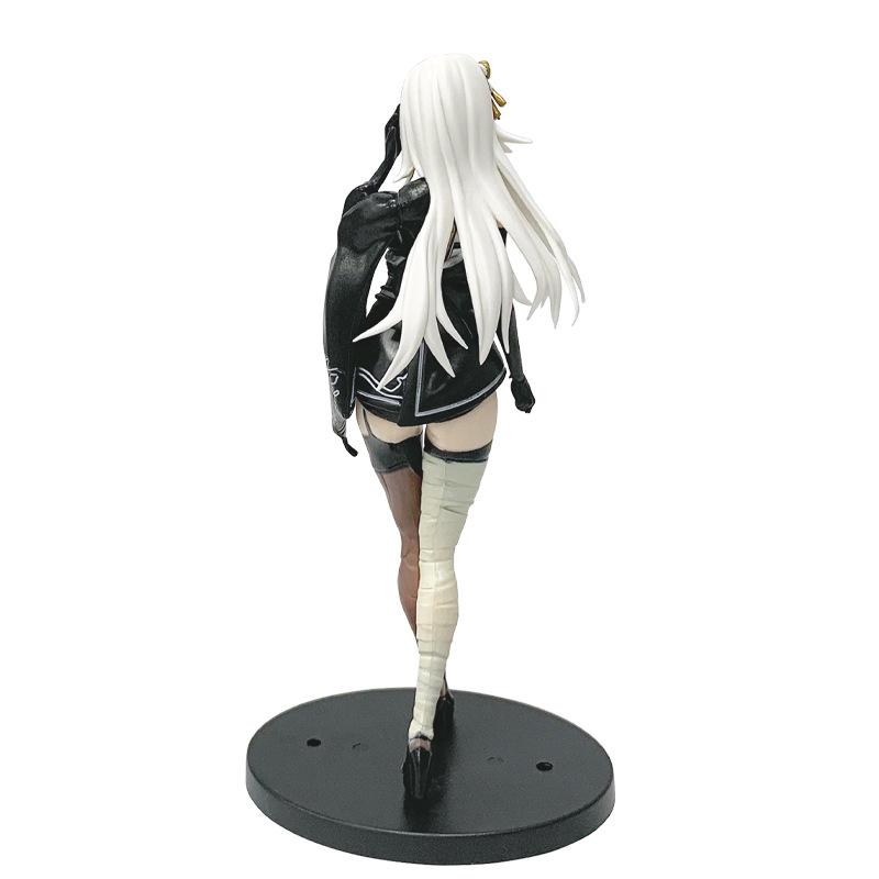 NieR:Automata Cheongsam YoRHa Type A No.2 Figurine Desk Sexy Girl 2B Cheongsam Mask GK Statue Pvc Model Collect Toy