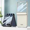 Magnetic Hard Cover for Samsung Galaxy Z Flip 7 FE 6 Flip7 Flip6 5G Phone Case with Tempered Film Hinge Protection