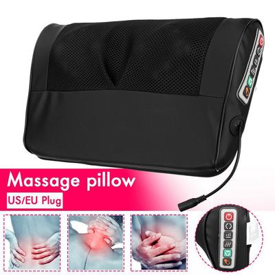 12V Multifunctional Massager Neck Car Home Cervical Massage Back Neck Waist Body Electric Massage Pillow Arm Foot Infrared Heated