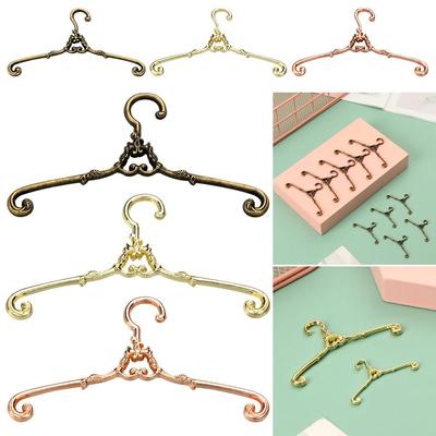 Alloy For Ob11 Doll Dolls Clothes Accessories Bedroom Decor 4/6.5cm Hangers Dollhouse Furniture