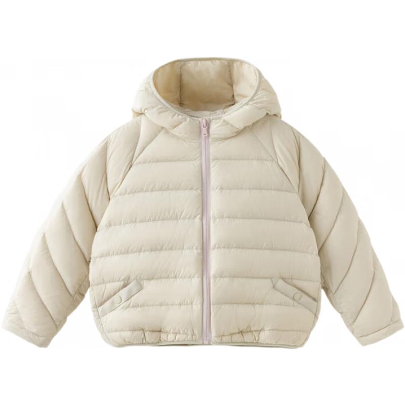 DAVE&BELLA Girls' Short Waterproof Down Jacket