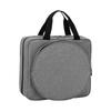 Embroidery Project Bag Double Handles Multiple Pockets Square Round Sewing Project Bag for Artists Professionals Beginners