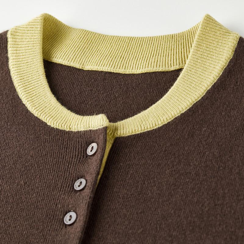 Women's Autumn Wool Blend Fair Isle Knit Sweater